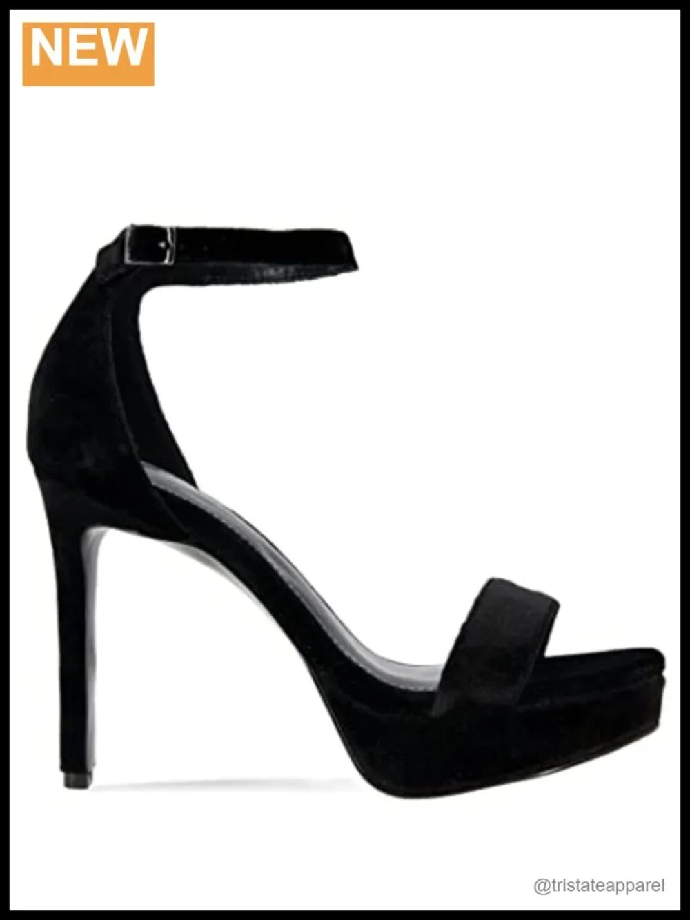 Womens Platform Sandals with Ankle Strap Padded Footbed Buckle Closure